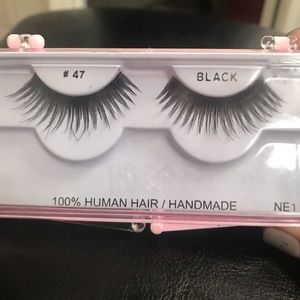 Eyelashes 1 pair # 47 Black